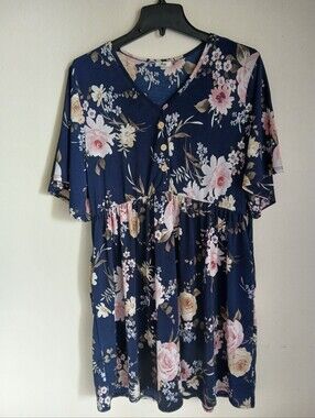 Egy Floral Dress Size 1XL